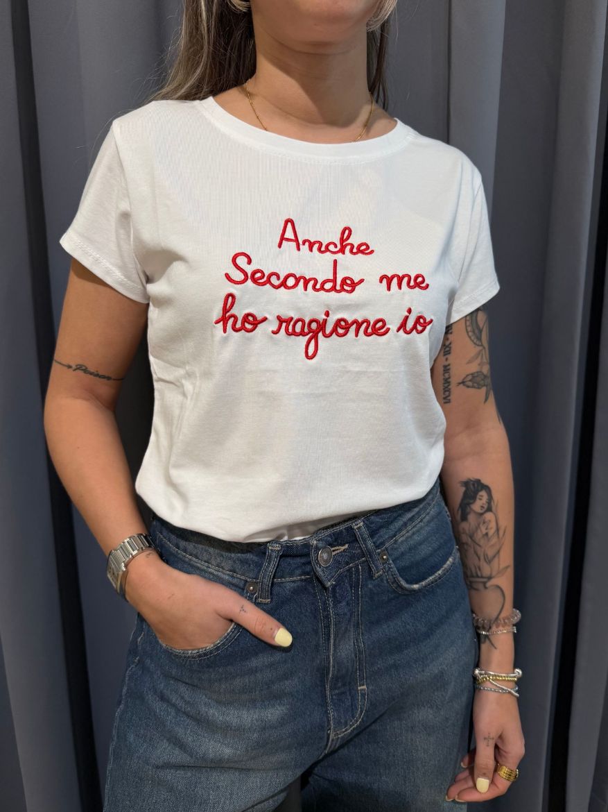 Immagine di T-SHIRT ANCHE SECONDO ME HO RAGIONE IO