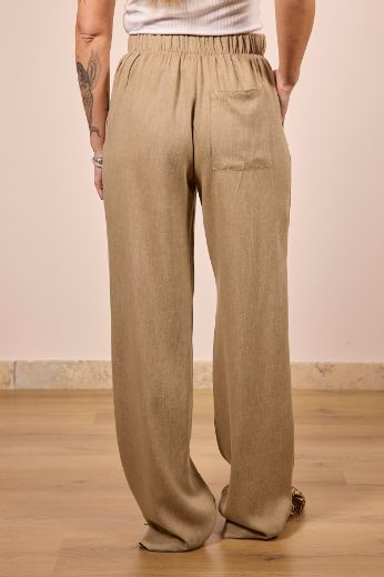 Immagine di PANTALONE LINO ALMIRA - Disponibile in BISCOTTO, PANNA