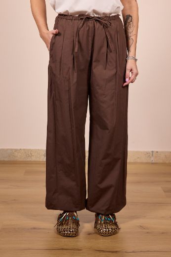 Immagine di PANTALONE 100% COTONE - Disponibile in MARRONE, BURRO