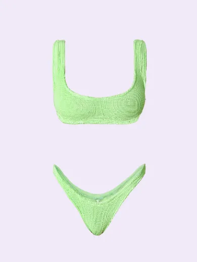 Immagine di BIKINI TOP CRINKLE VERDE